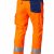 pantalon de travail orange fluo marine avant 