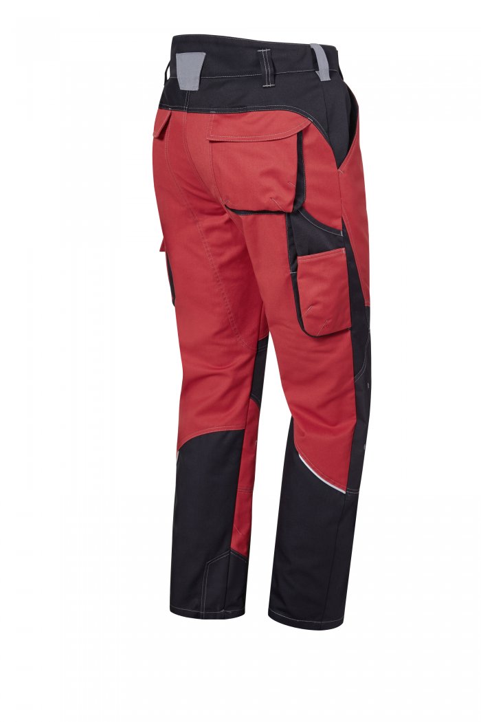 Pantalon concept rouge / noir arrière